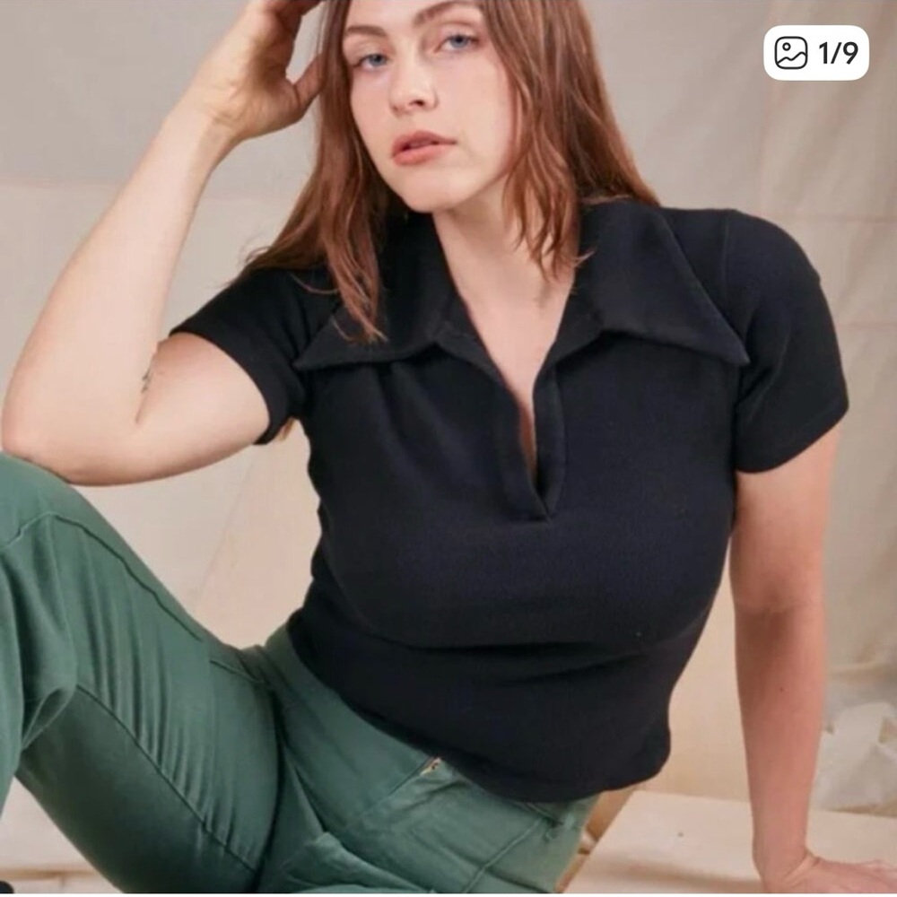 Big Bud Press Black Fisherman’s Polo